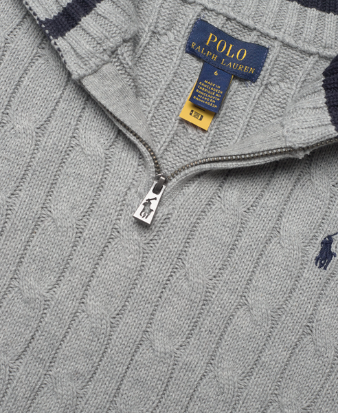 香港現貨 Polo Ralph Lauren Kids Big Boys Zip Sweater Size L