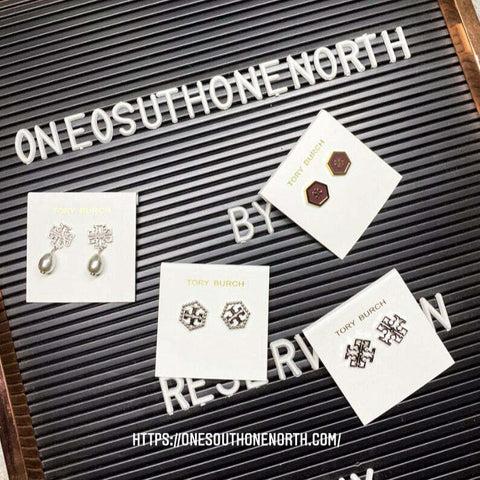 Tory Burch Logo Earring