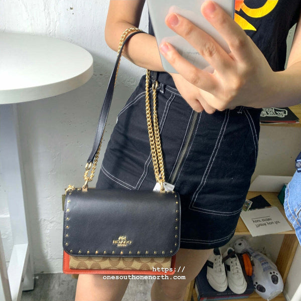 香港現貨 Coach Klare Crossbody In Signature Canvas