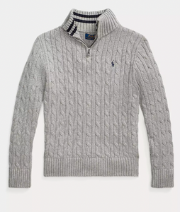 香港現貨 Polo Ralph Lauren Kids Big Boys Zip Sweater Size L
