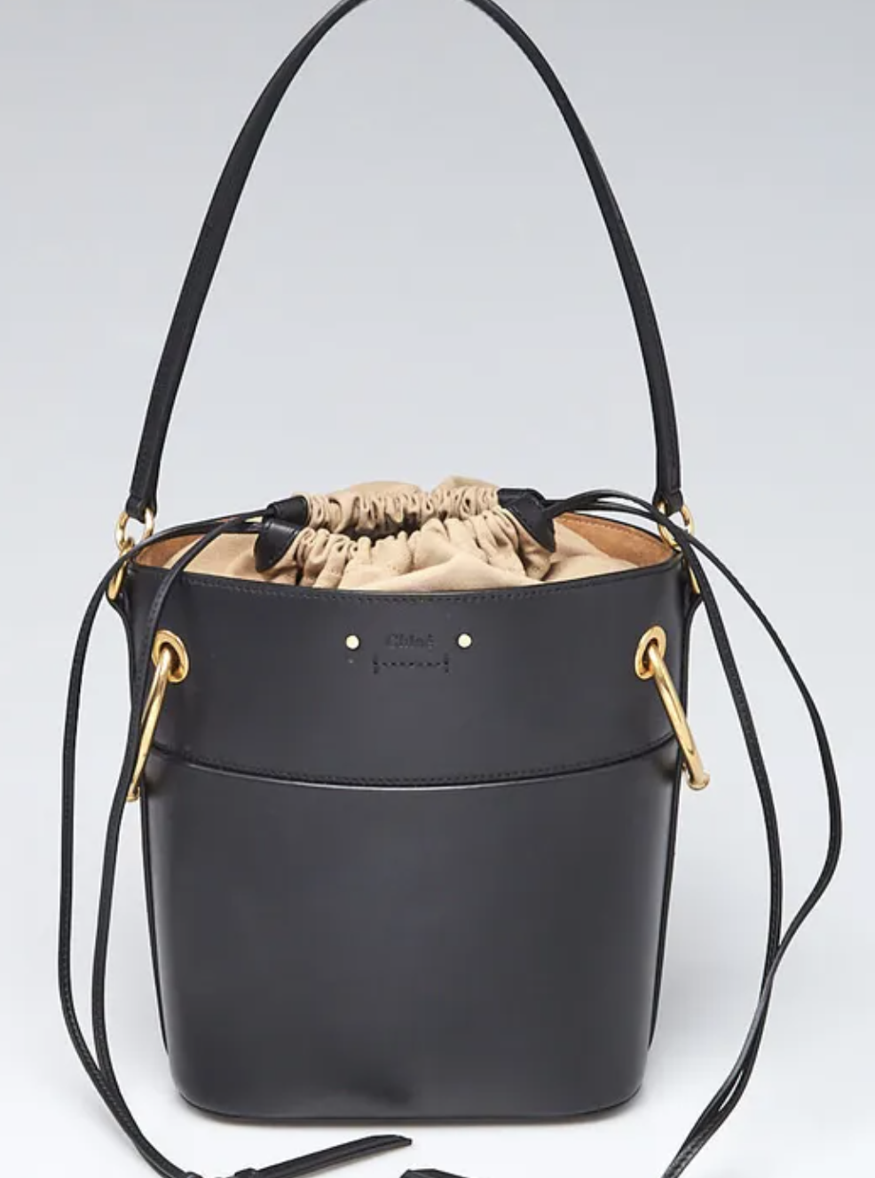 香港現貨 Chloe Roy Bucket Black