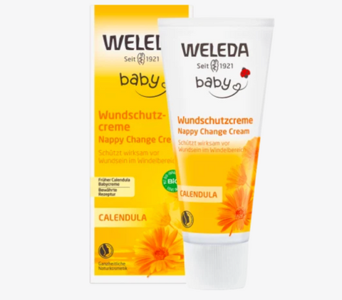 Weleda001 WELEDA - 高效肌膚保濕 尿布疹軟膏 有機兒童金盞花高級乳霜75ml (平行進口)