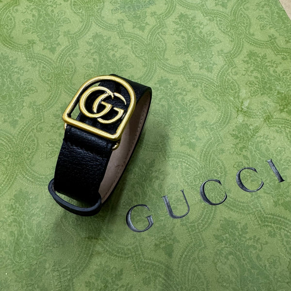香港現貨 Gucci 皮革手帶