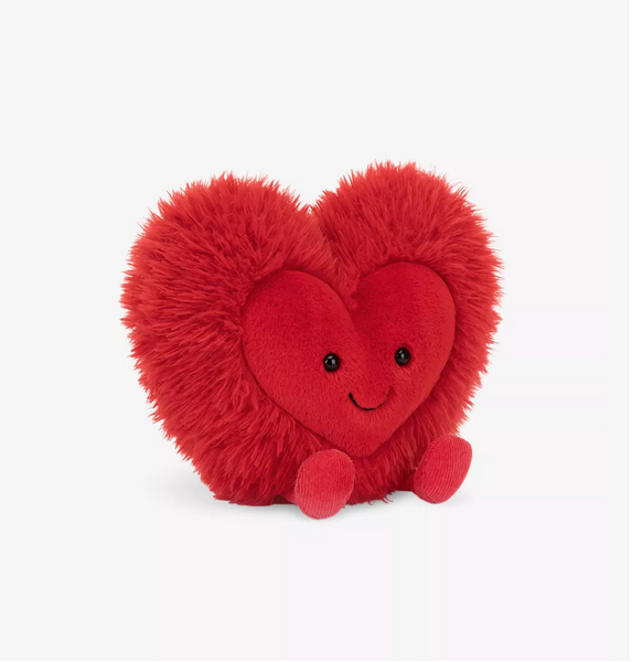 jelly055 情人心心公仔 仲有腳仔 禮物必揀 24cm (平行進口)