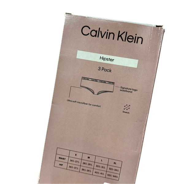 CK1804 香港現貨 Calvin Klein 低腰女裝內褲3件裝
