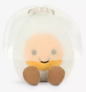 香港現貨 JELLYCAT Boiled Egg Bride ,14cm
