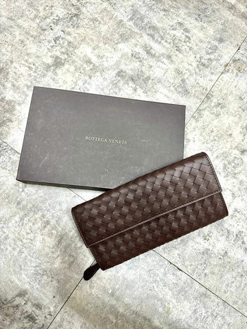 香港現貨 BV Long Wallet With Zipped Coin Purse