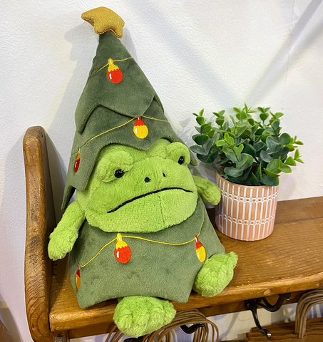 jelly036 香港現貨 Christmas Tree Ricky Rain Frog