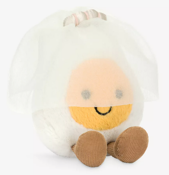 香港現貨 JELLYCAT Boiled Egg Bride ,14cm