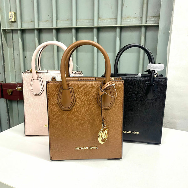 香港現貨 Michael Kors Mercer Extra-Small Pebbled Leather Crossbody Bag