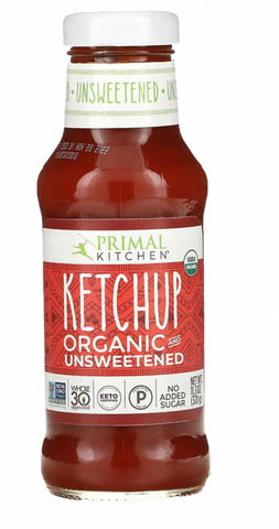 kc001 Primal Kitchen, Organic Ketchup, Unsweetened, 11.3 oz (320 g)