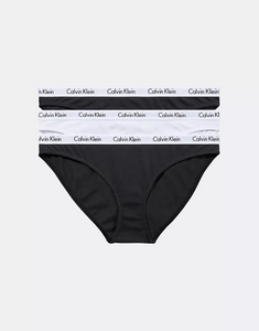 CK 3條女裝 黑白黑 底褲