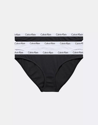 CK 3條女裝 黑白黑 底褲