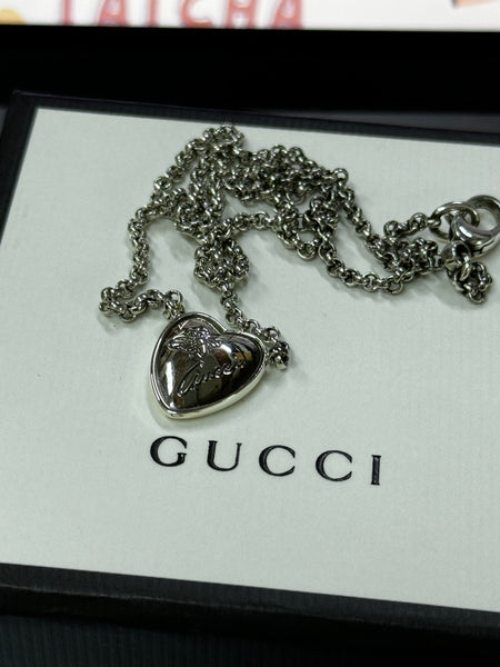 香港現貨 Gucci heart necklace