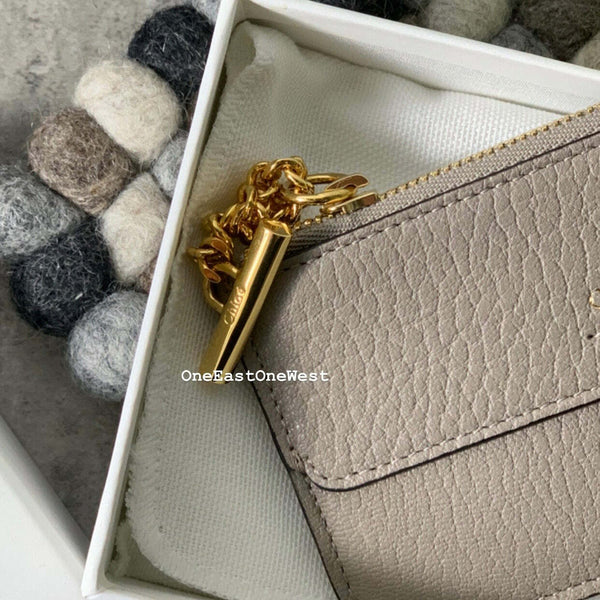 香港現貨 Chloe Drew textured-leather cardholder