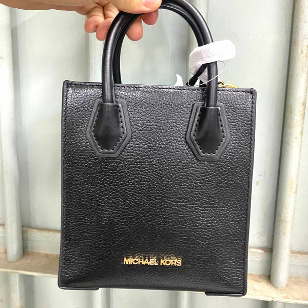 香港現貨 Michael Kors Mercer Extra-Small Pebbled Leather Crossbody Bag