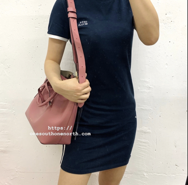 香港現貨  Michael Kors Blakely Medium Bucket Bag 金扣
