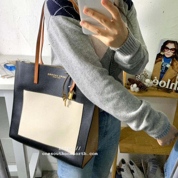 香港現貨 Marc Jacobs Grind Colorblocked Tote Bag
