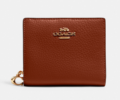 香港現貨 Coach Snap Wallet In Signature Canvas