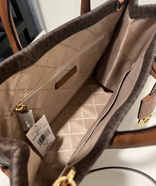 mk007 香港現貨 Michael Kors Mirella 中型 經典 手提包 棕色
