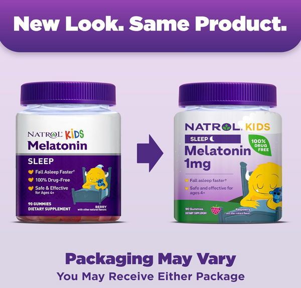 natrol002 Natrol Kids Melatonin 1mg