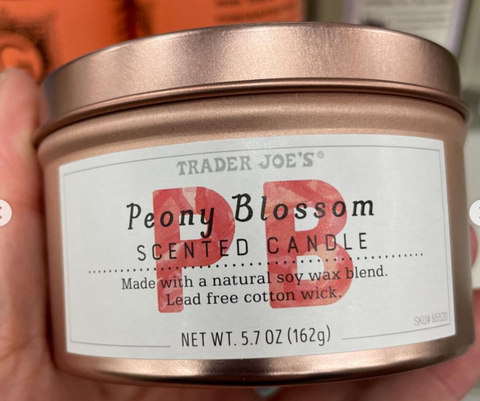 tj173 香港現貨 Peony blossom scented candle