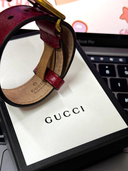 香港現貨 Gucci 皮革手帶