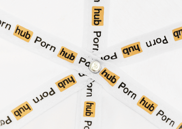 香港現貨 Porn hub 白色cap帽
